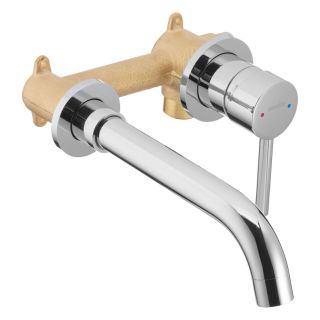 Встраиваемый смеситель для раковины Swedbe Platta 5502 хром